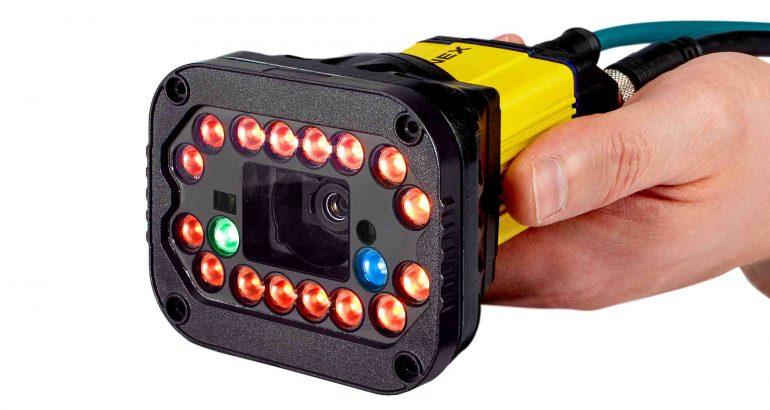 The DM370 Cognex barcode reader