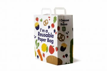 Reusable Paper Bag from plastic to paper: the secret to be stronger